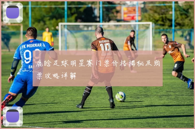 鹿晗足球明星赛门票价格揭秘及购票攻略详解