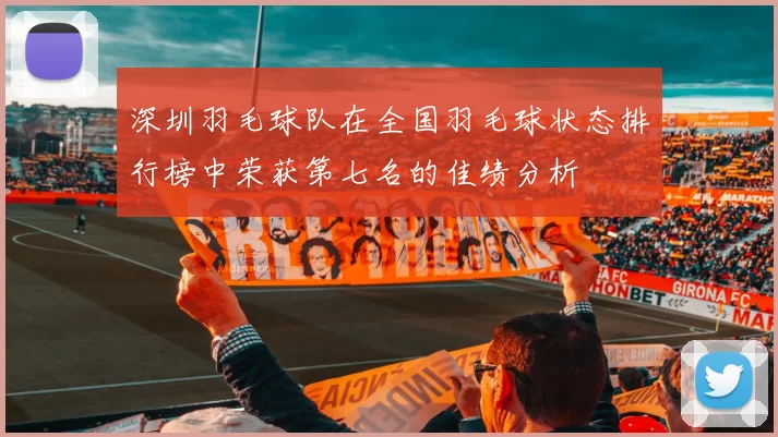 深圳羽毛球队在全国羽毛球状态排行榜中荣获第七名的佳绩分析