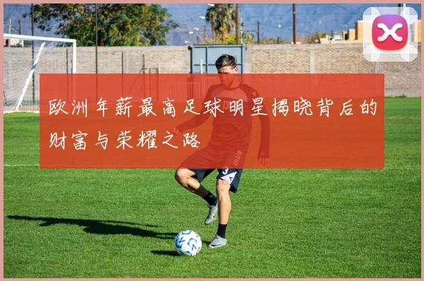 欧洲年薪最高足球明星揭晓背后的财富与荣耀之路